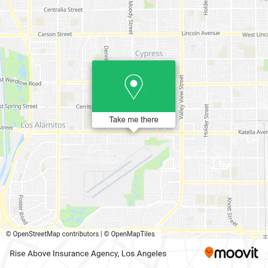 Rise Above Insurance Agency map
