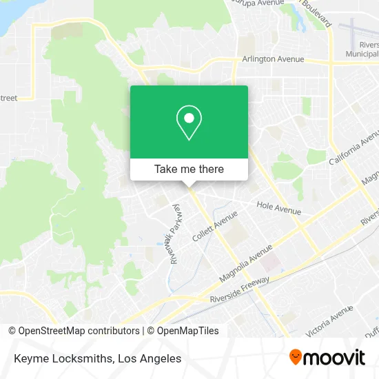 Keyme Locksmiths map