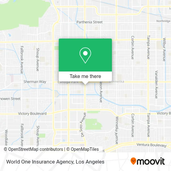 World One Insurance Agency map