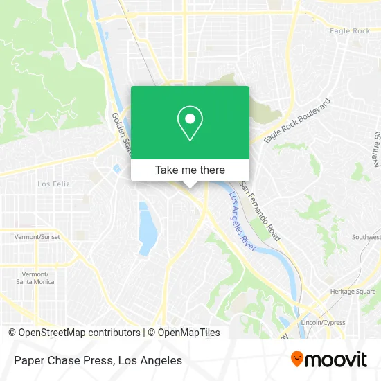 Paper Chase Press map