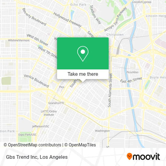 Gbs Trend Inc map