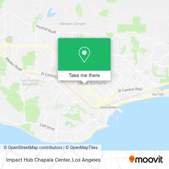 Impact Hub Chapala Center map