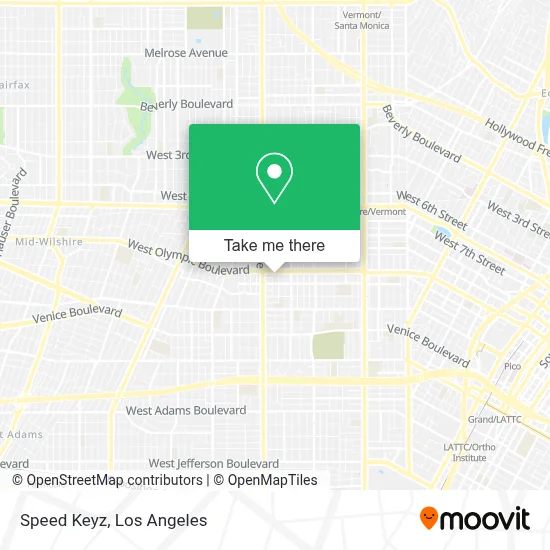 Speed Keyz map
