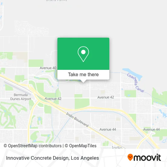 Innovative Concrete Design map