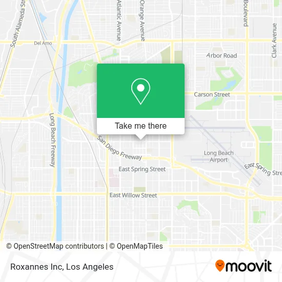 Roxannes Inc map