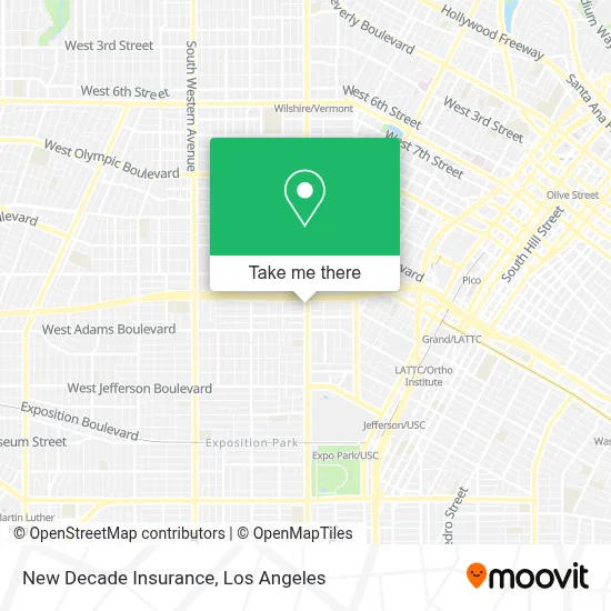 New Decade Insurance map