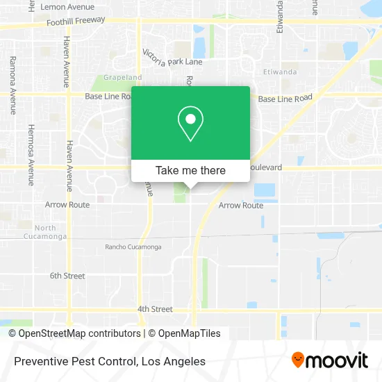 Preventive Pest Control map