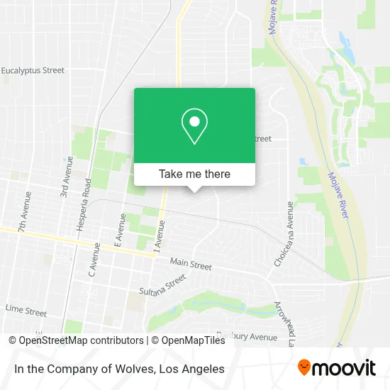 In the Company of Wolves map