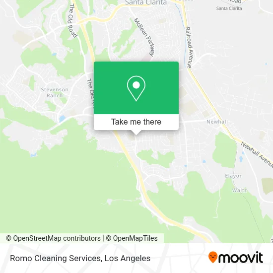Romo Cleaning Services map