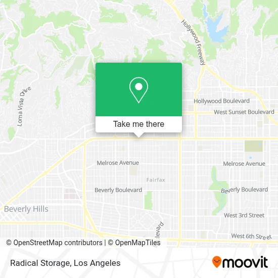 Radical Storage map