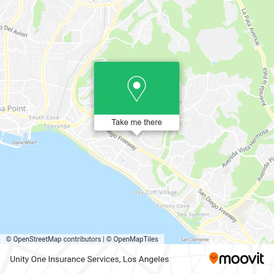 Unity One Insurance Services map