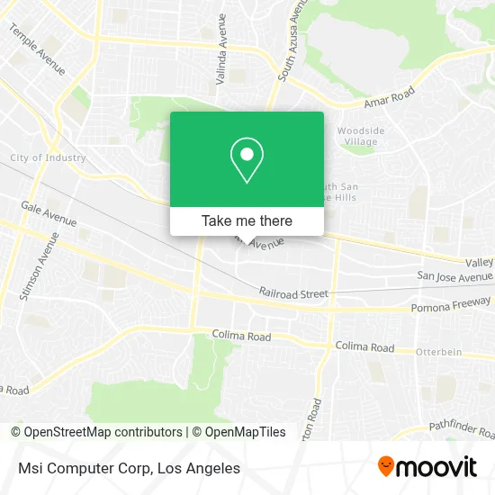 Msi Computer Corp map
