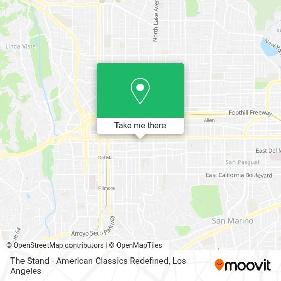 The Stand - American Classics Redefined map