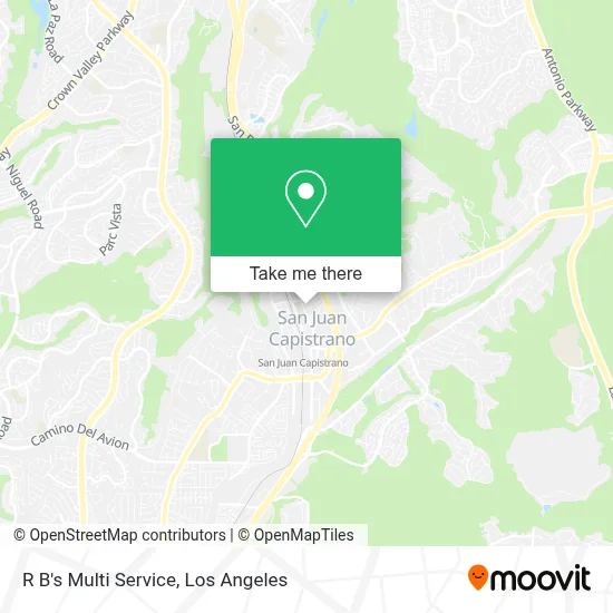 R B's Multi Service map