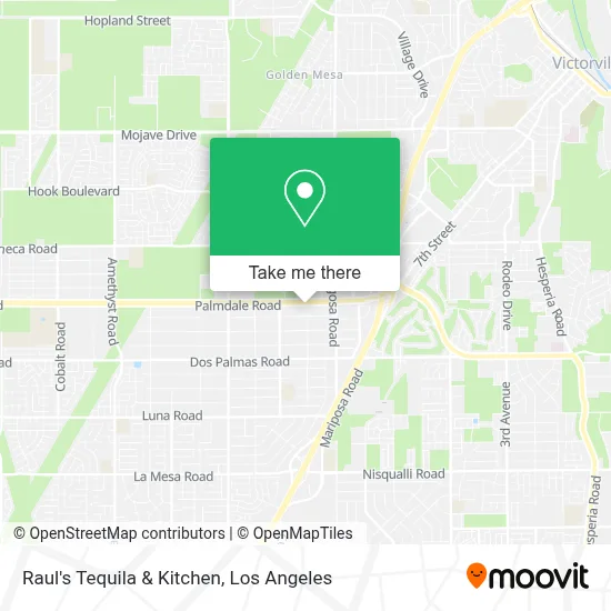 Raul's Tequila & Kitchen map