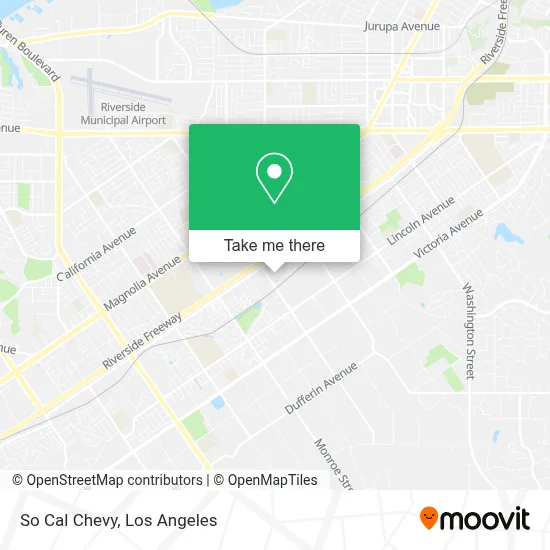 So Cal Chevy map