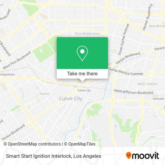 Smart Start Ignition Interlock map