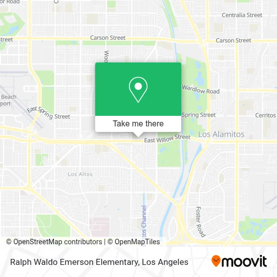 Ralph Waldo Emerson Elementary map