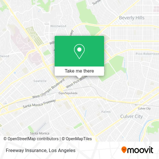 Freeway Insurance map