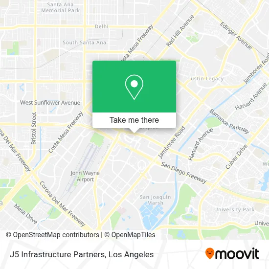 J5 Infrastructure Partners map