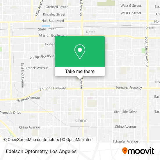 Edelson Optometry map