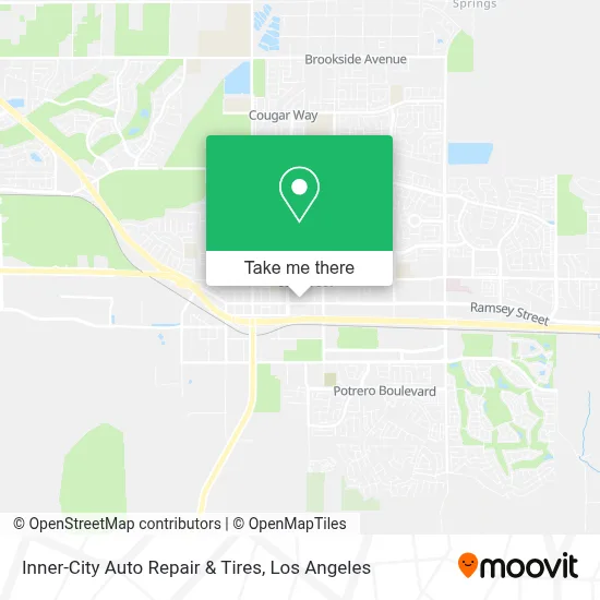 Inner-City Auto Repair & Tires map