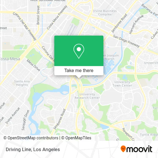 Driving Line map