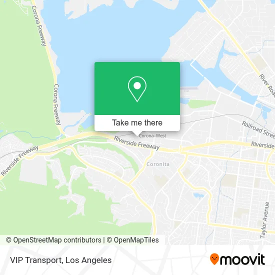 VIP Transport map