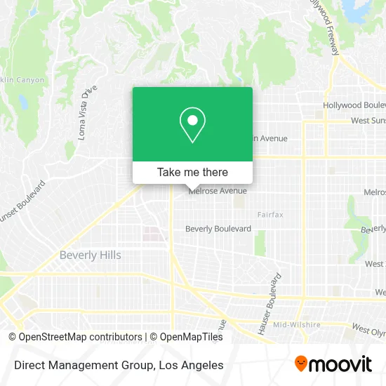 Direct Management Group map