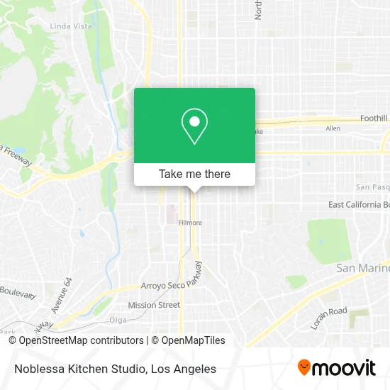 Noblessa Kitchen Studio map