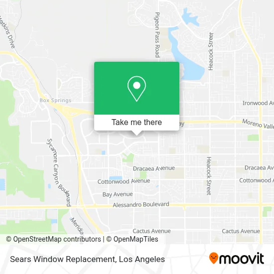 Sears Window Replacement map