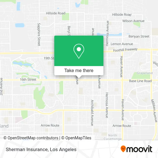 Sherman Insurance map