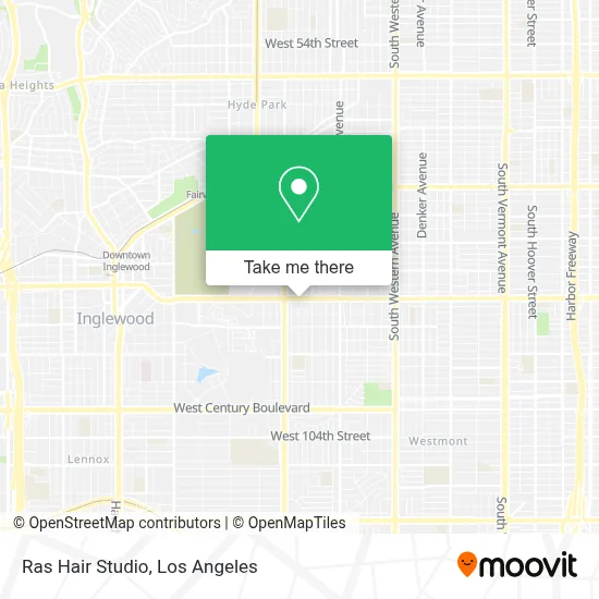 Ras Hair Studio map