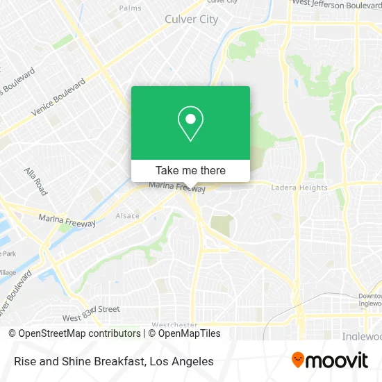 Rise and Shine Breakfast map
