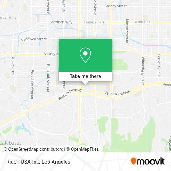 Ricoh USA Inc map