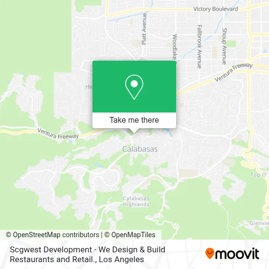 Scgwest Development - We Design & Build Restaurants and Retail. map