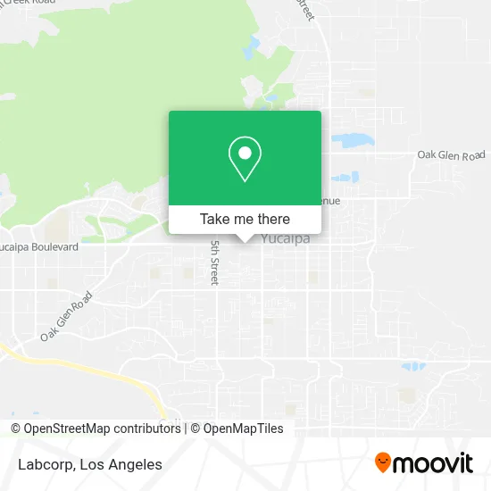 Labcorp map