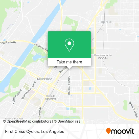 First Class Cycles map