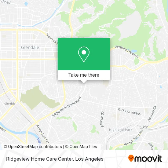 Ridgeview Home Care Center map