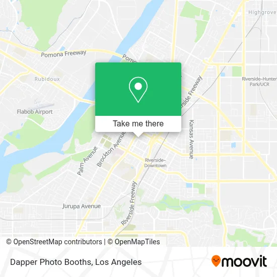 Dapper Photo Booths map
