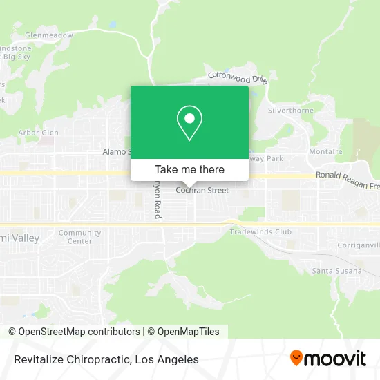 Revitalize Chiropractic map