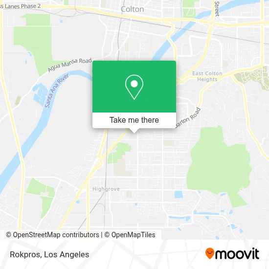 Rokpros map
