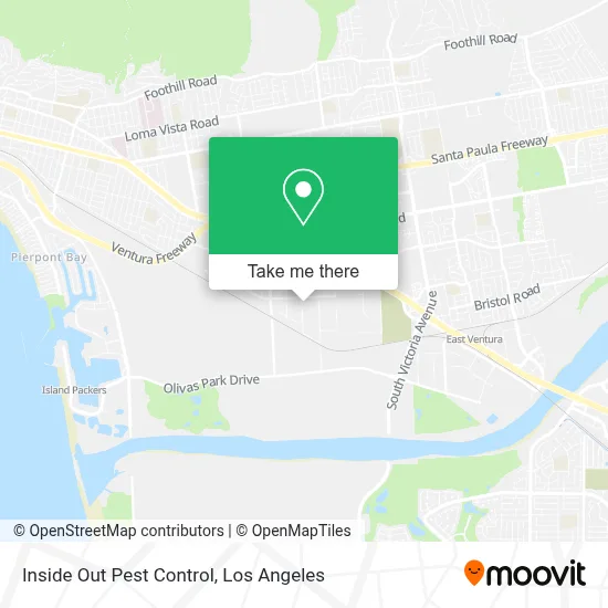 Inside Out Pest Control map