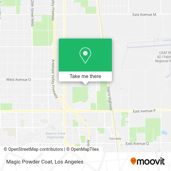 Magic Powder Coat map