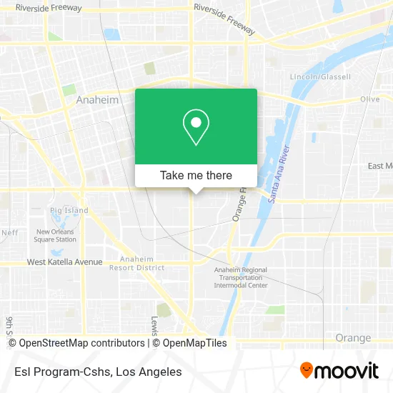 Esl Program-Cshs map