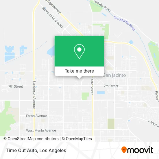 Time Out Auto map