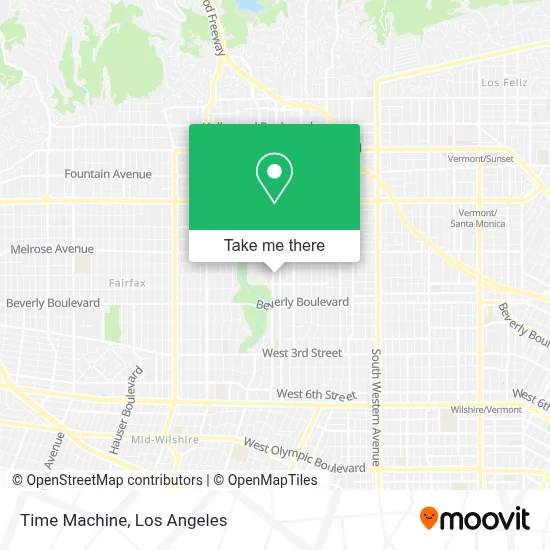 Time Machine map