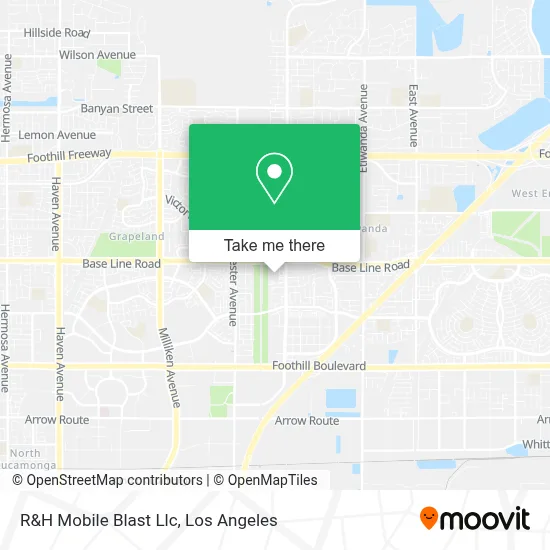 R&H Mobile Blast Llc map