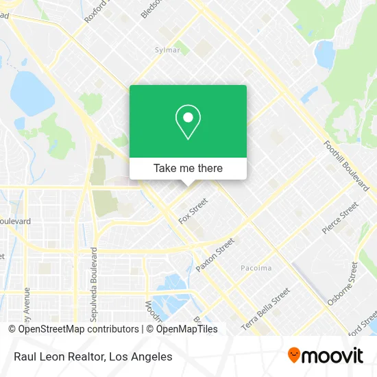Raul Leon Realtor map