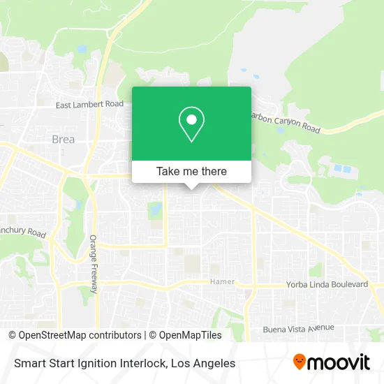 Smart Start Ignition Interlock map